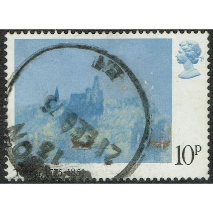 1975 Birth Bicentenary JMW Turner 10p Multicoloured SG974 FU