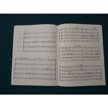 Schubert, Six Minuets, Vol. I, Nos. 1-3, Full Score - Near Mint