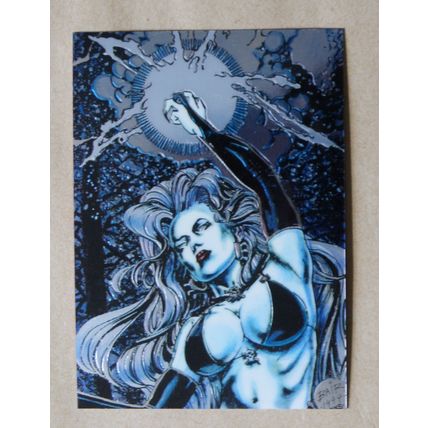 Lady Death All-Chromium Base trading Card # 51 (C) 1994 Chaos Krome comics