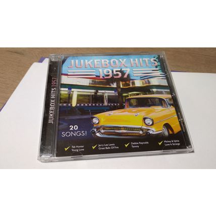 Jukebox hits year 1957 20 classic songs by hit artist music on cd