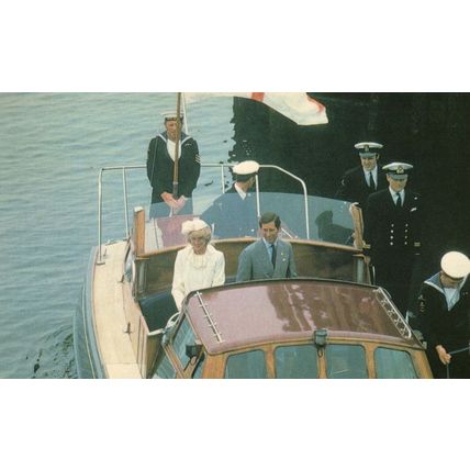 Princess Diana at St Andrews Fishing Port Brunswick Canada Postcard