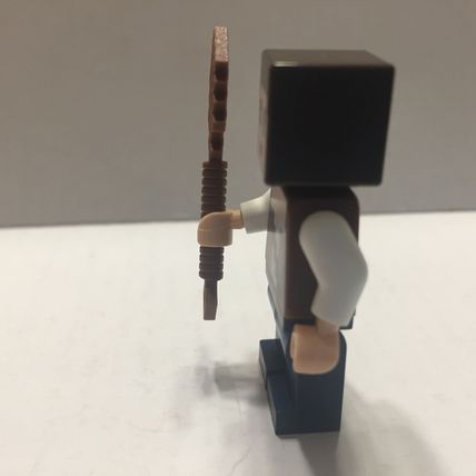 New Authentic Minecraft Special Skin with Shovel Minifigure
