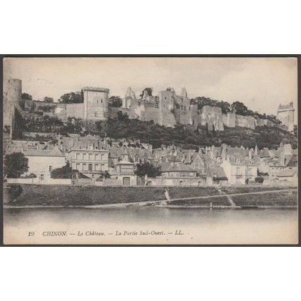 Le Château, Chinon, 1920 - Lévy CPA LL19