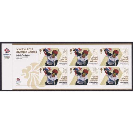 GB 2012 SG 3349a UMM Sheetlet - Olympics (B-029 GB (8))