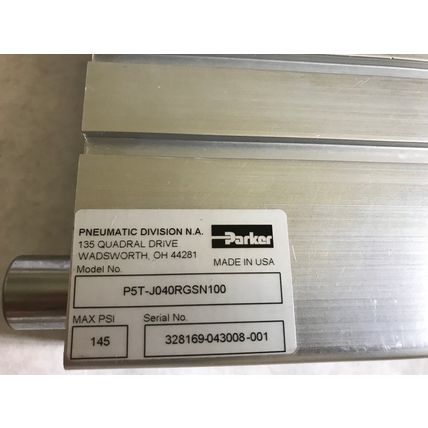 NEW PARKER P5T-J040RGSN100 PNEUMATIC ACTUATOR VALVE,P5T-J040RGSN100,EQ