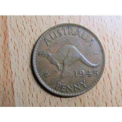 Australia 1945 1d Penny Coin