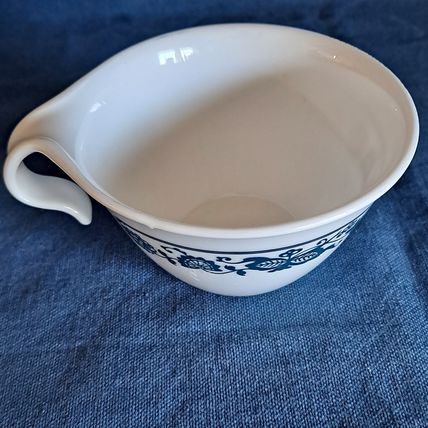 Vintage CORELLE Livingware OLD TOWN BLUE Corning COFFEE CUP Tea Mug Handle