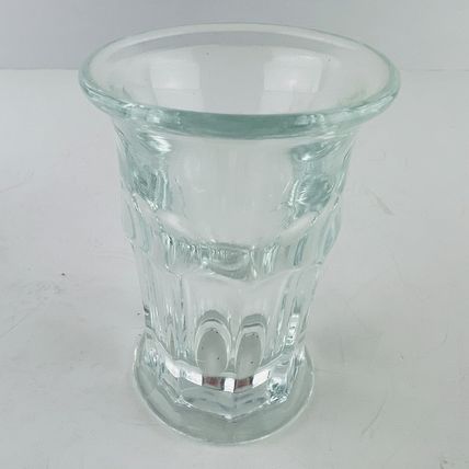 Mini Libbey Heavy Fluted Tumbler Ice Cream Float Soda Drinking Glass VINTAGE