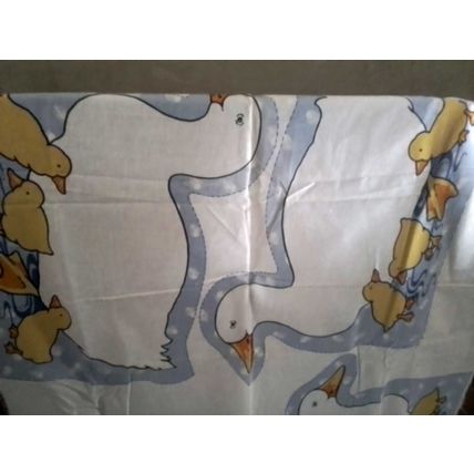 Fabric with Printed Cut outs to make Duck Pillows or cushions