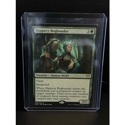 Slippery Bogbonder Commander 2020 Magic: the Gathering Trading Card
