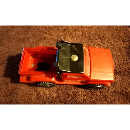Tonka Red Pickup Truck 5 3/4" Long 1982
