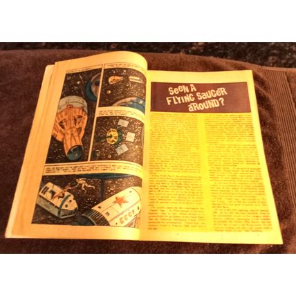 Comic Book Silver Age Carlton Space Adventures # 8 7.0 NM Condition 1969