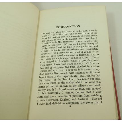 HOW'S THAT Little Book On Cricket For Boys And Beginners 1937 Herman HB Illustd