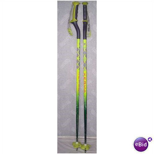 KERMA PINK SKI POLES 115cm - skiing pole