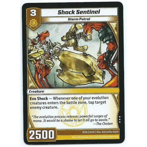 Kaijudo - Evo Fury - 9/55 - Shock Sentinel