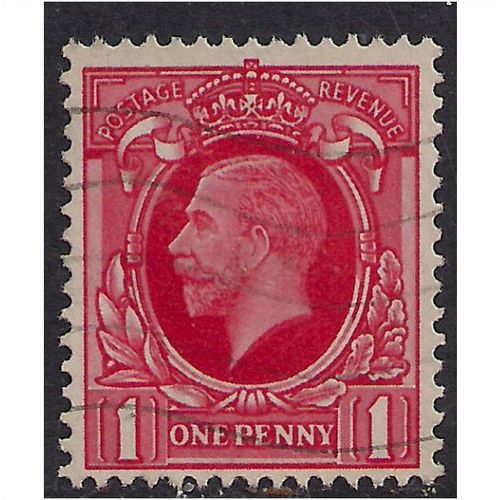 GB 1934 KGV 1d Scarlet Stamp SG 440 (D413)