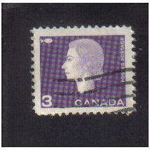 1962 canada queen elizabeth (agricultural) 3c f/u sg529