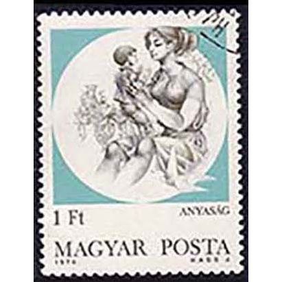 Hungary 1974 Motherhood 1Ft Used Stamp