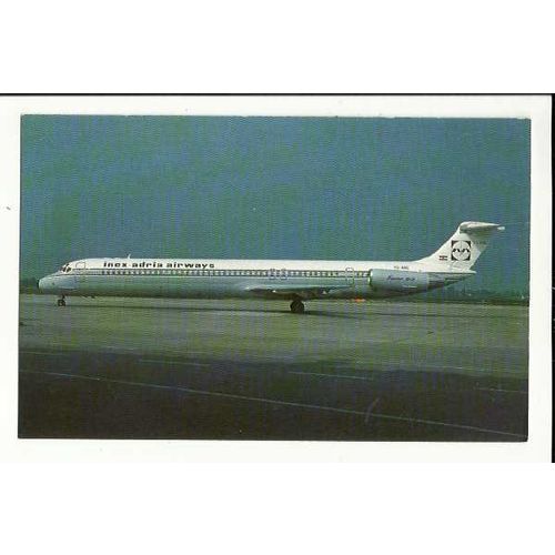 Aviation INEX ADRIA SUPER 80 Postcard by Moskal (004)
