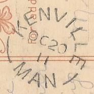 Humber, Ontario (cl: 1915) split ring cancel, 1911 York County