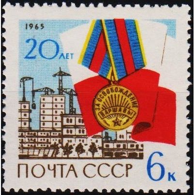 Russia. 1965 6k S.G.3113 Unmounted Mint