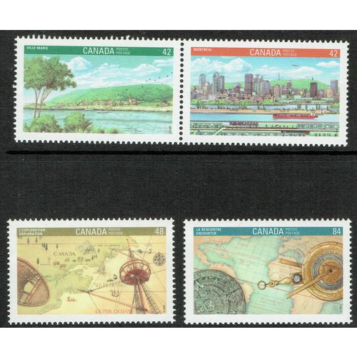 Canada 1992 Canada 92 International Youth Stamp Exhibition set 4v SG1487-1490 UM