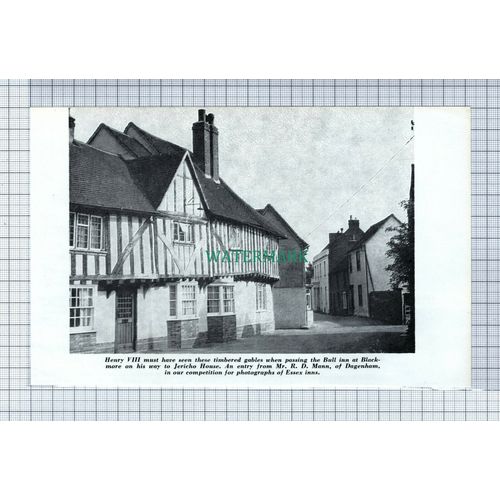 C4980) Bull Inn Blackmore Essex - 1960s Clip