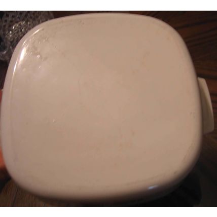 CORNING WARE CORNINGWARE WHITE A-2-B 2 LITER QUART CASSEROLE BAKING DISH CORELLE