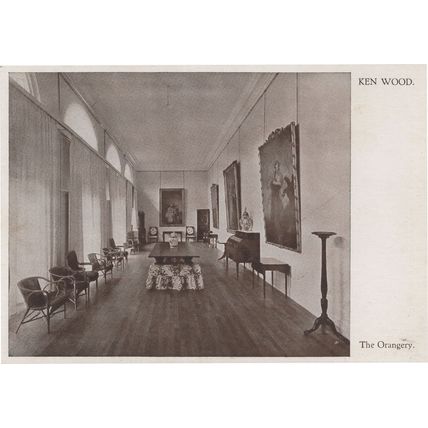 The Orangery Kenwood House Ivy Bequest London Old Postcard