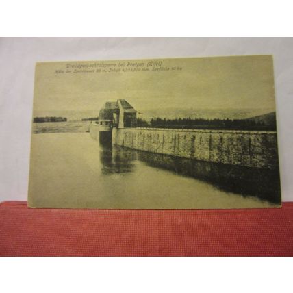 A DAM, ROETGEN, AACHEN, GERMANY unused antique postcard /