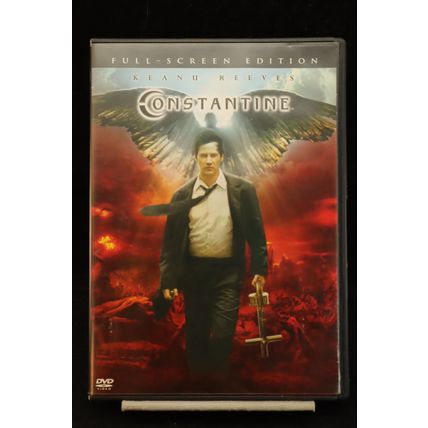 Constantine Keanu Reeves 2005 Single Disc Full-Screen Edition DVD Movie