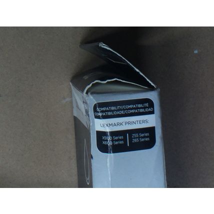 Lexmark 82 Black Ink Cartridge 18L0032 Genuine New Sealed Box