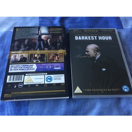 Darkest Hour (NEW & SEALED 2017 DVD in slipcase Gary Oldman as Winston Churchill