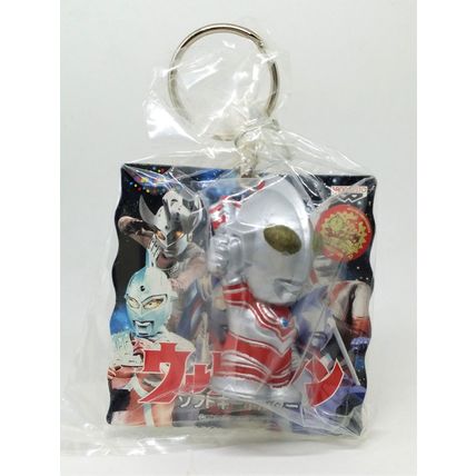 1997 Ultraman Jack Figure Keychain Key Ring - Banpresto Japanese Anime
