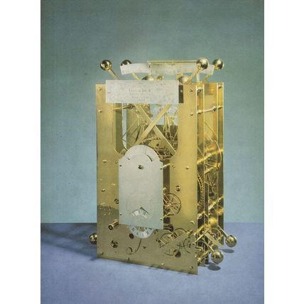 Harrisons Marine Ship Timekeeper Antique Clock Postcard