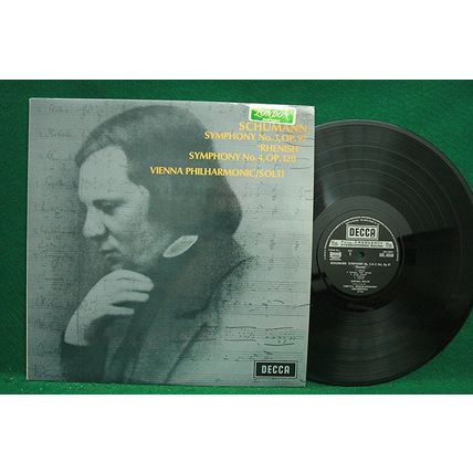 Georg Solti - Schumann: Symphony No. 3/Symphony No. 4 - SXL 6356 - NM