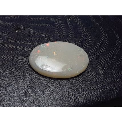 3.76ct Natural White Precious Oval Opal 18X12mm loose Gemstone #18813