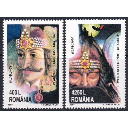 Romania 1997 SG 5880-1 UMM - Europa/CEPT (G-341 (2))
