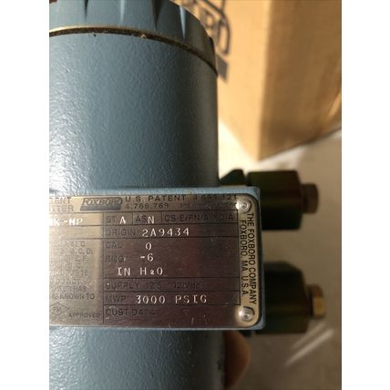 FOXBORO 863DP-M2D1NK-MP INVENSYS PRESSURE TRANSMITTER 0-6IN H2O 863DPM2D1NKMP,BQ