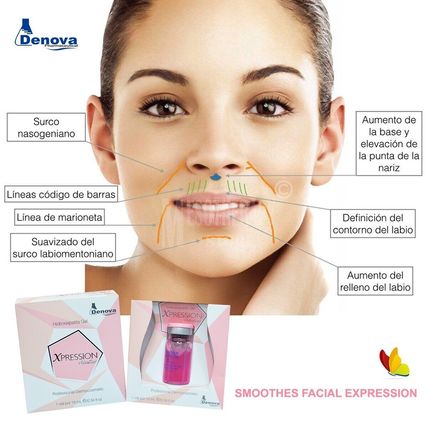 Xpression Hidrafiller 4% Mesotherapy Dermocostmetic Serum Mesoterapia