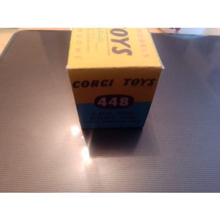 Corgi 448 Mini Police Van Reproduction /Replica Box