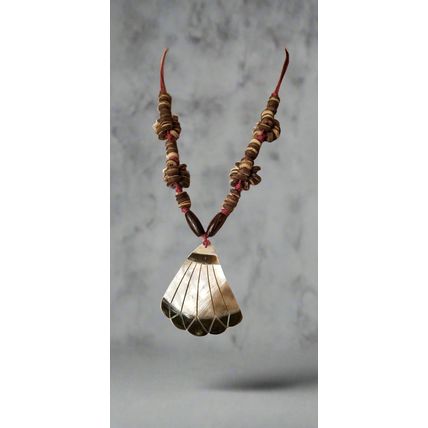 Mother Of Pearl Shell Coconut Necklace