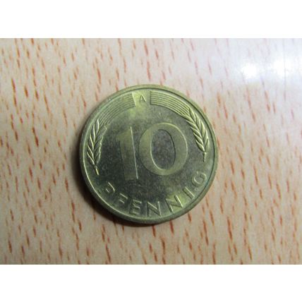 1996a 10 Pfennig Germany Coin