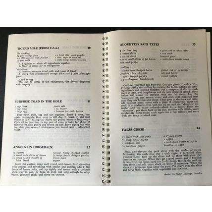 RSPCA Recipe Booklet Animal crackers 1970's GC 200+ recipes Toad, Fish V RARE