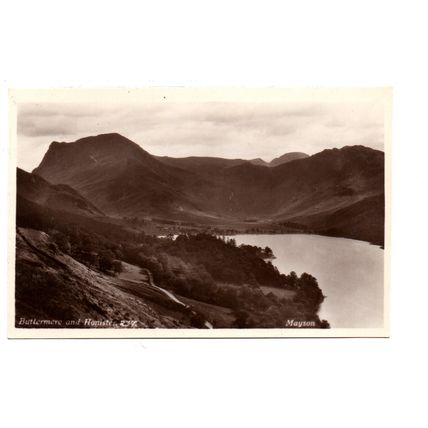 Buttermere and Honister 237 - Postally Unused - Maysons Keswick Postcard.