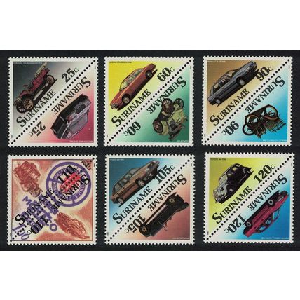 Suriname Motor Cars 12v 1989 MNH SG#1408-1419