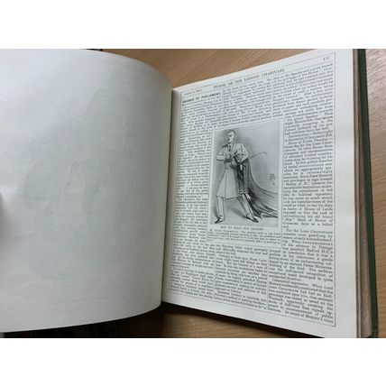 RARE* JULY-DEC 1911 PUNCH MAGAZINE BOUND VOLUME 141 ILLUSTRATED BOOK (P8)