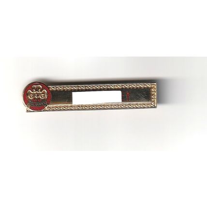 Girl Guide Leaders Metal Name Badge - Used (BY299)