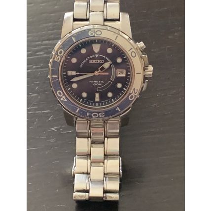 Original Seiko kinetic , water resistant 100 Mtrs