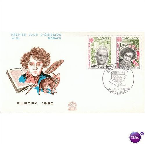 Monaco FDC 1980 - SG 1441-1442 - Europa 1980